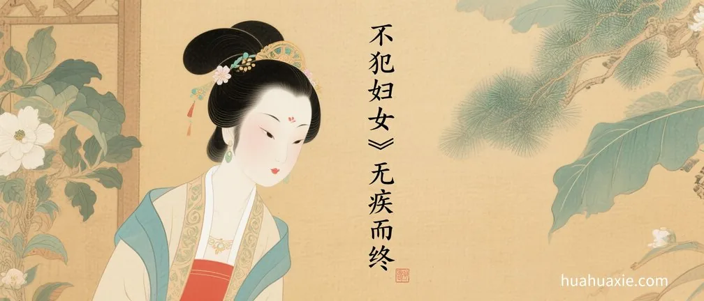 不犯妇女　无疾而终