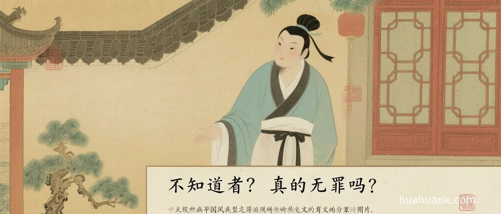 “不知者”真的无罪吗？