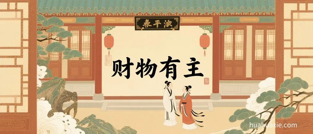 财物有主