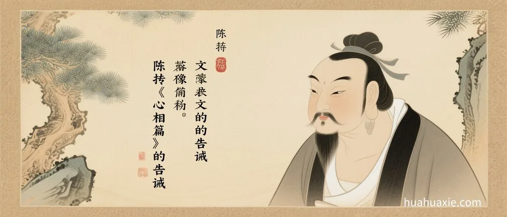 陈抟《心相篇》的告诫