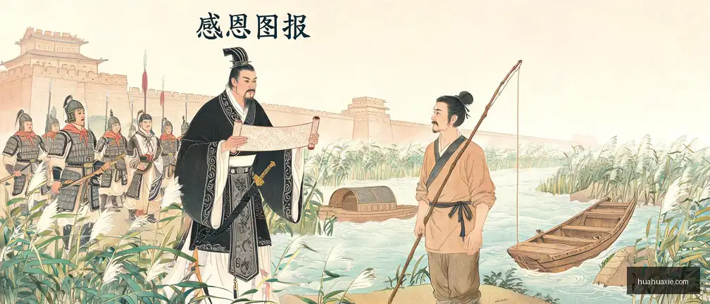 【成语故事】感恩图报