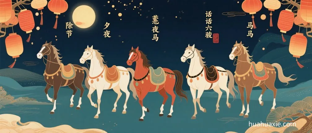 除夕夜 话六骏