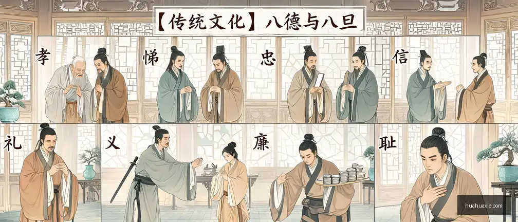 【传统文化】八德与八旦
