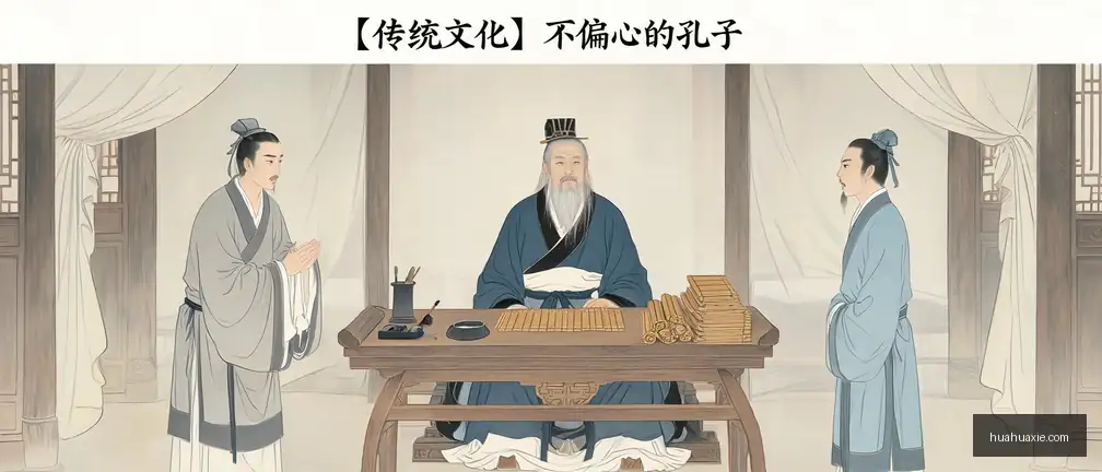 【传统文化】不偏心的孔子