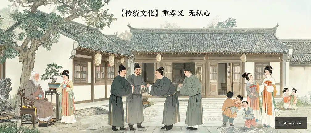 【传统文化】重孝义　无私心