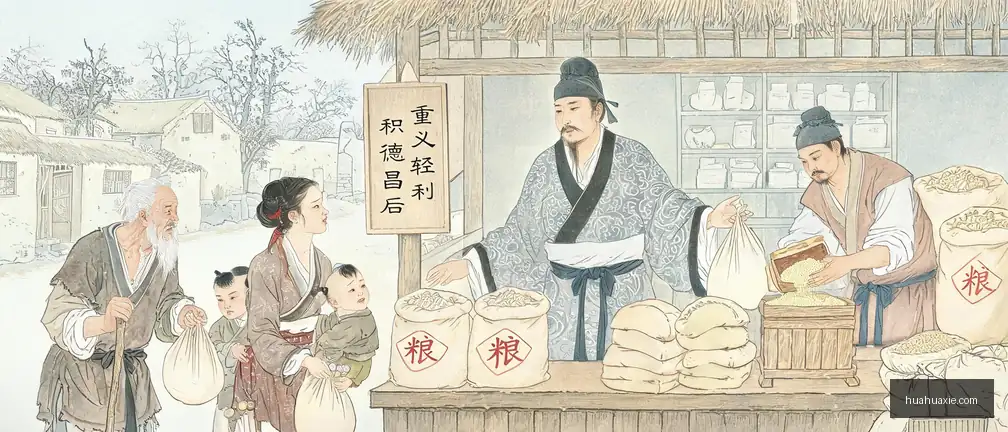 【传统文化】重义轻利　积德昌后