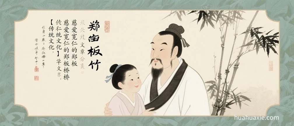 【传统文化】慈爱宽仁的郑板桥