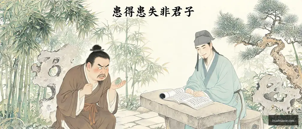 【传统文化】患得患失非君子