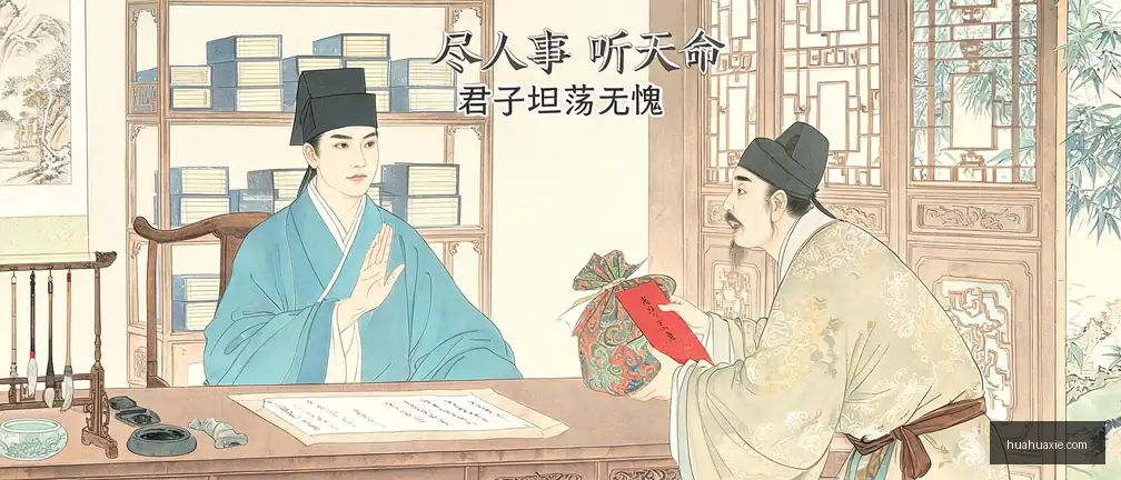 【传统文化】尽人事听天命　君子坦荡无愧