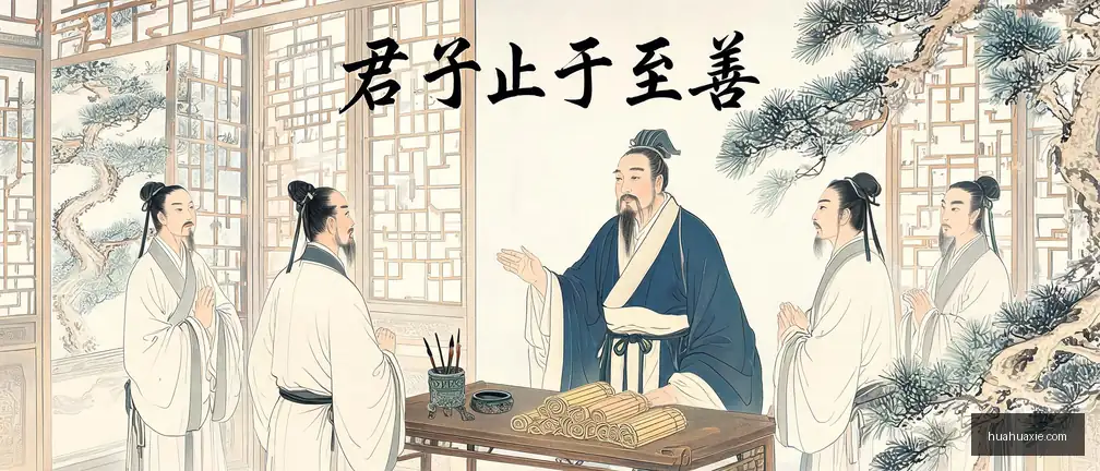 【传统文化】君子止于至善