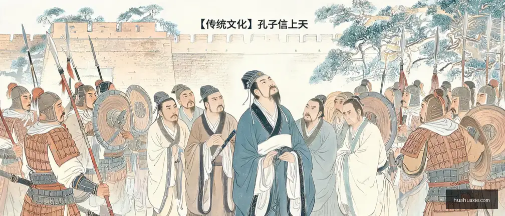 【传统文化】孔子信上天