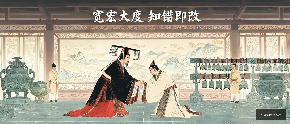 【传统文化】宽宏大度　知错即改