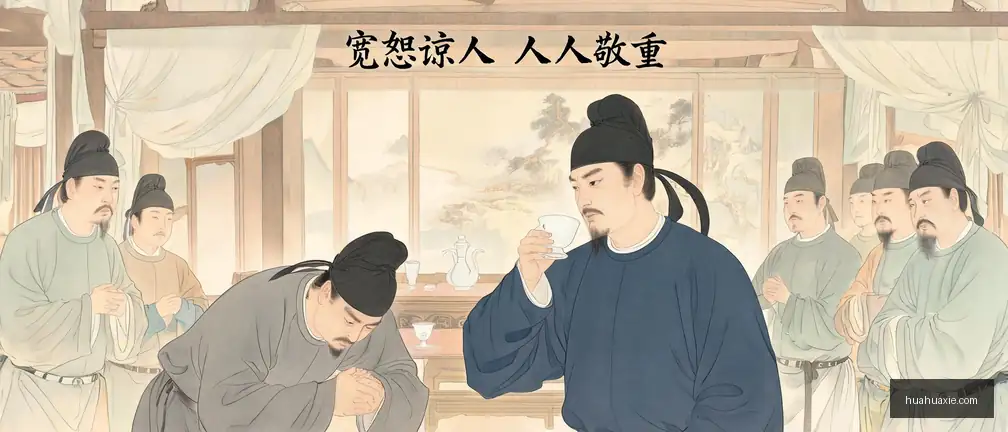 【传统文化】宽恕谅人　人人敬重