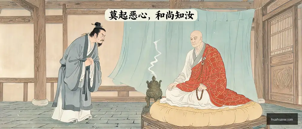 【传统文化】“莫起恶心，和尚知汝”