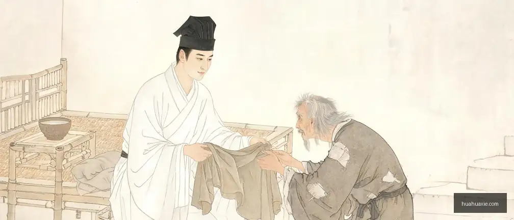 【传统文化】清廉简约　舍己施人