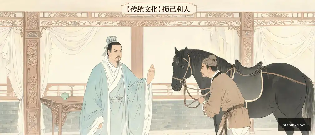 【传统文化】损己利人