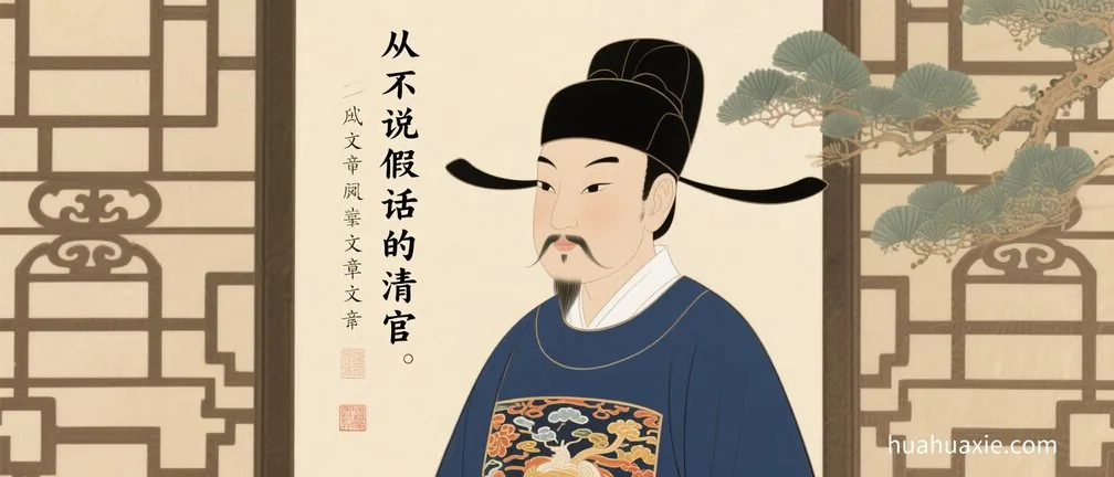 从不说假话的清官