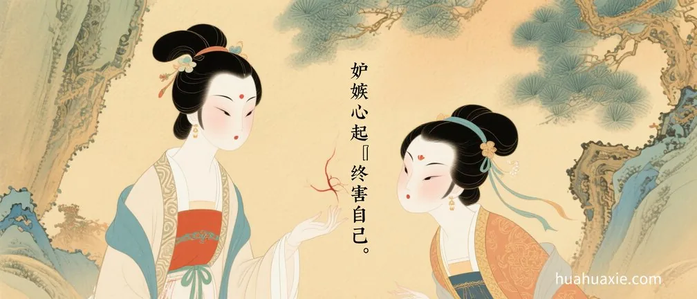 妒嫉心起　终害自己