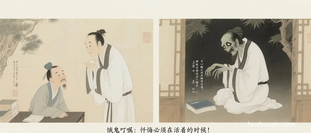 饿鬼叮嘱：忏悔必须在活着的时候！