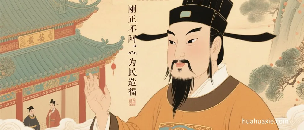 刚正不阿　为民造福