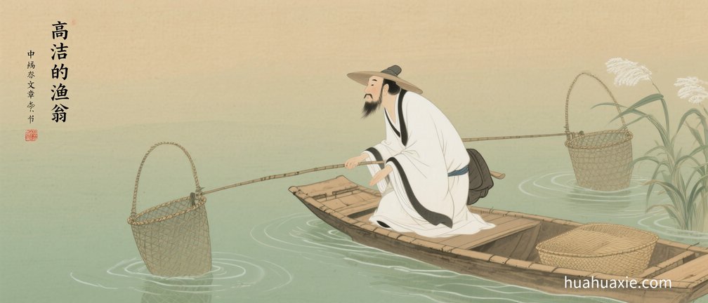 高洁的渔翁