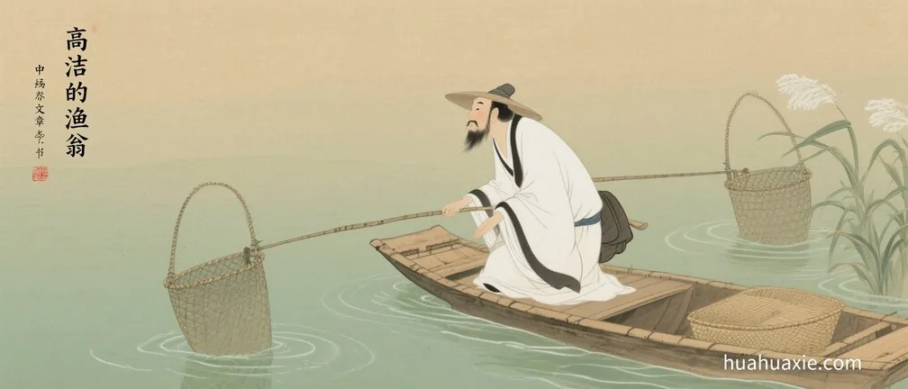 高洁的渔翁