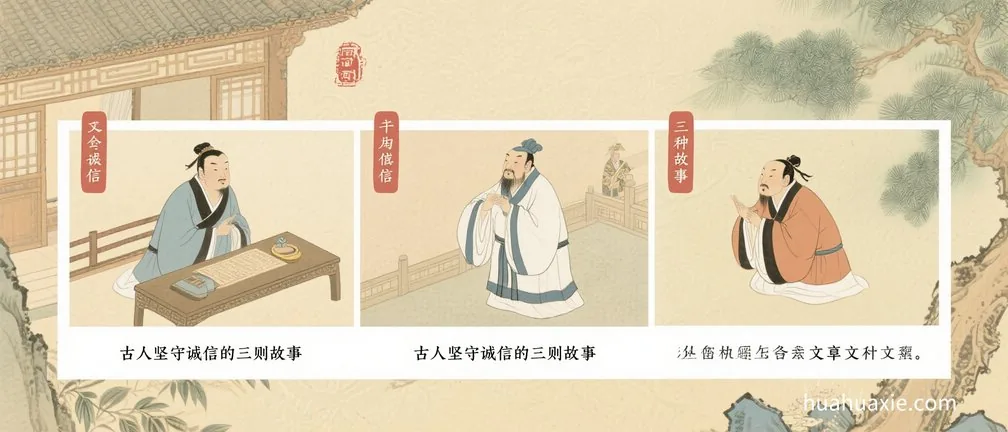 古人坚守诚信的三则故事