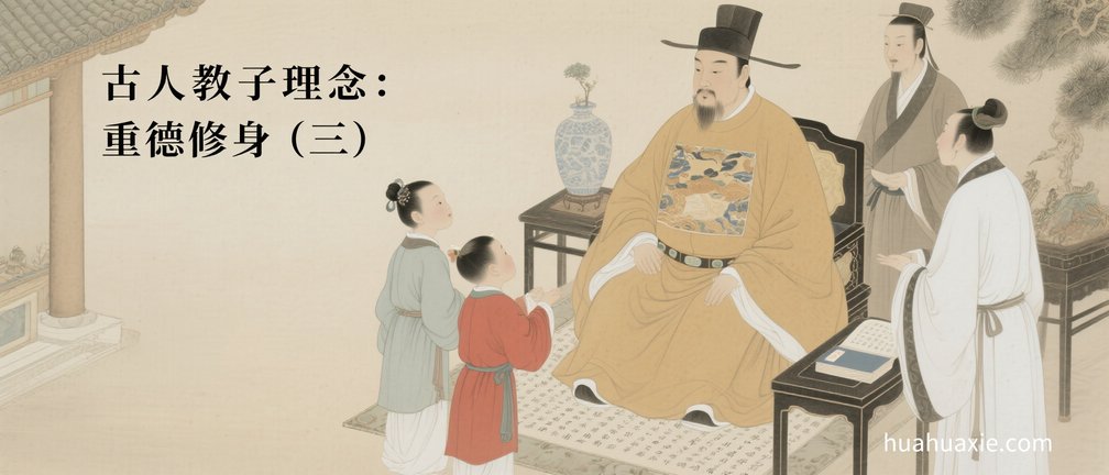 古人教子理念：重德修身（三）
