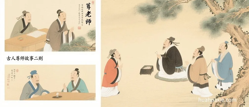 古人尊师故事二则