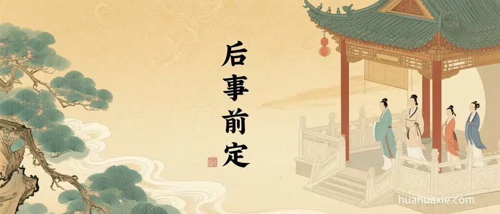 后事前定