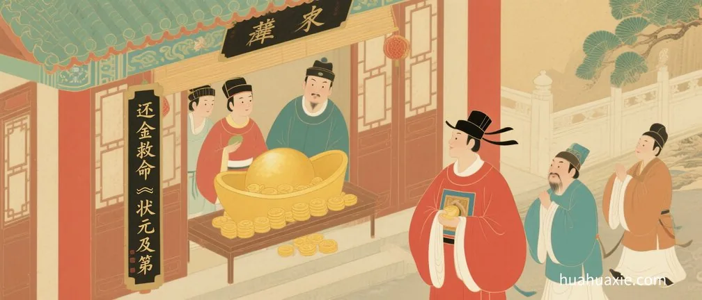 还金救命　状元及第