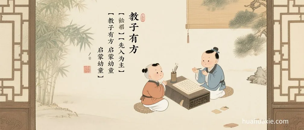 【教子有方】启蒙幼童　先入为主
