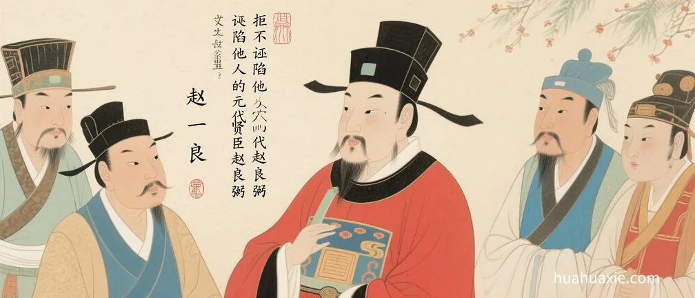 拒不诬陷他人的元代贤臣赵良弼