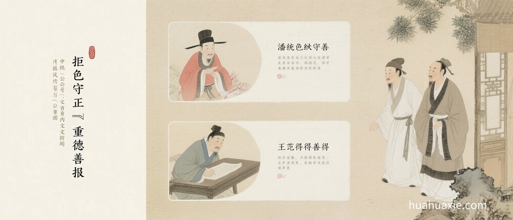 拒色守正　重德善报