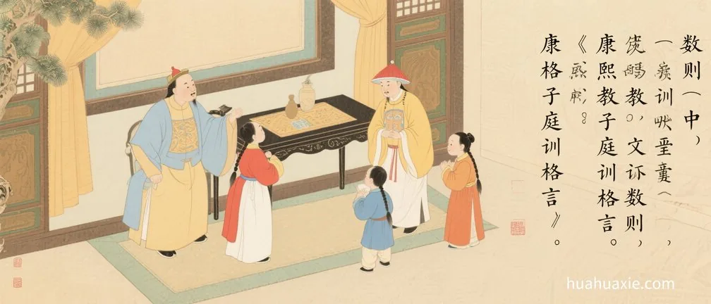 《康熙教子庭训格言》数则（中）