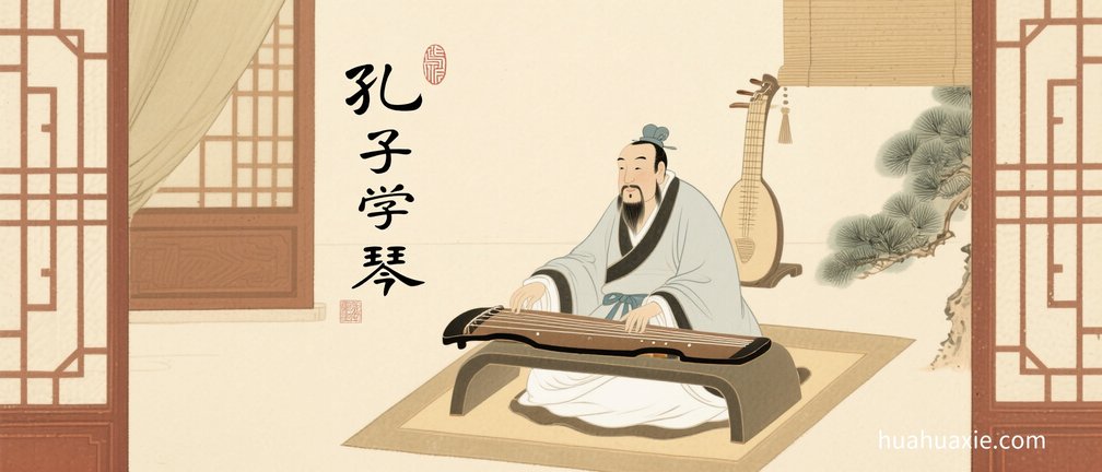 孔子学琴