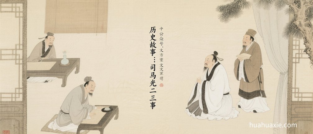 历史故事：司马光二三事
