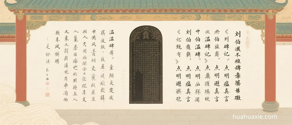 《刘伯温碑记》点明避瘟真言