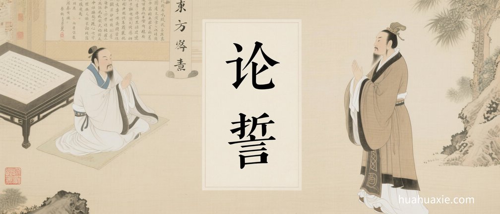 论誓