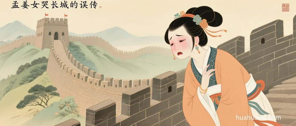 孟姜女哭长城的误传