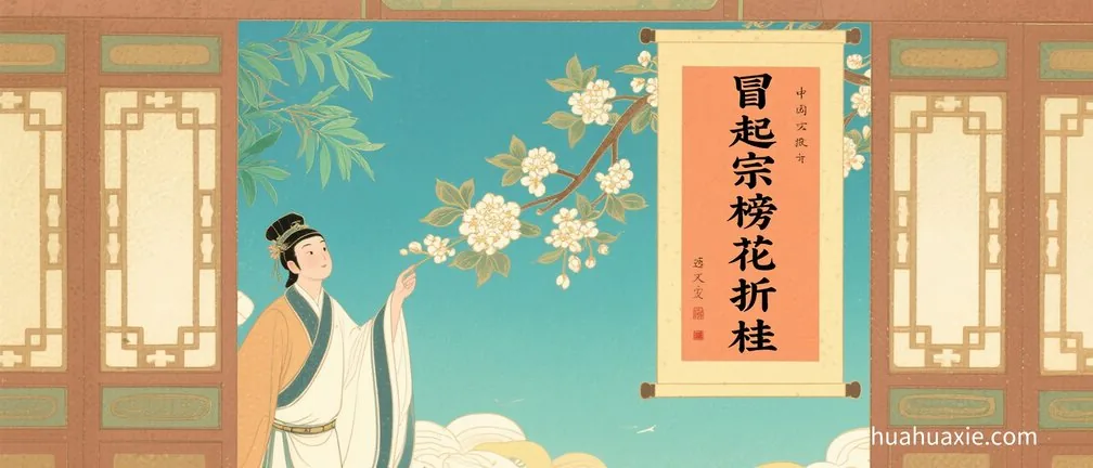 冒起宗榜花折桂