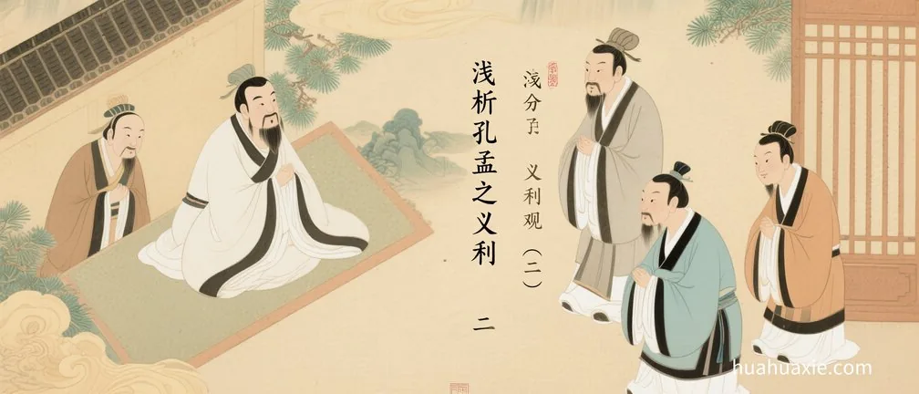 浅析孔孟之义利观（二）
