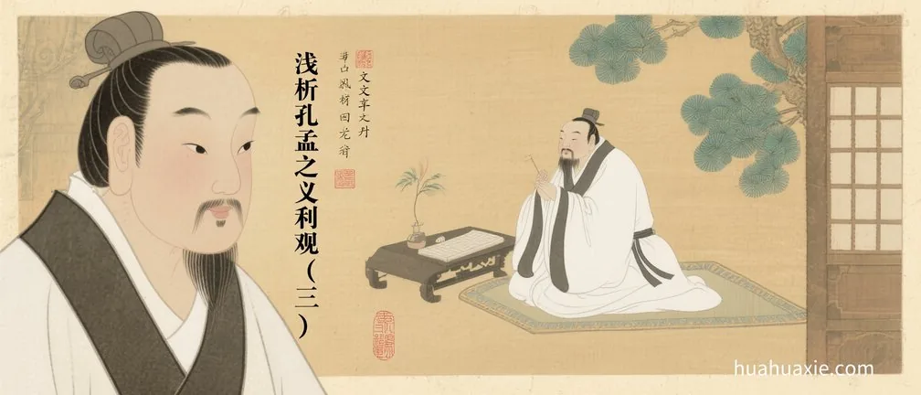 浅析孔孟之义利观（三）