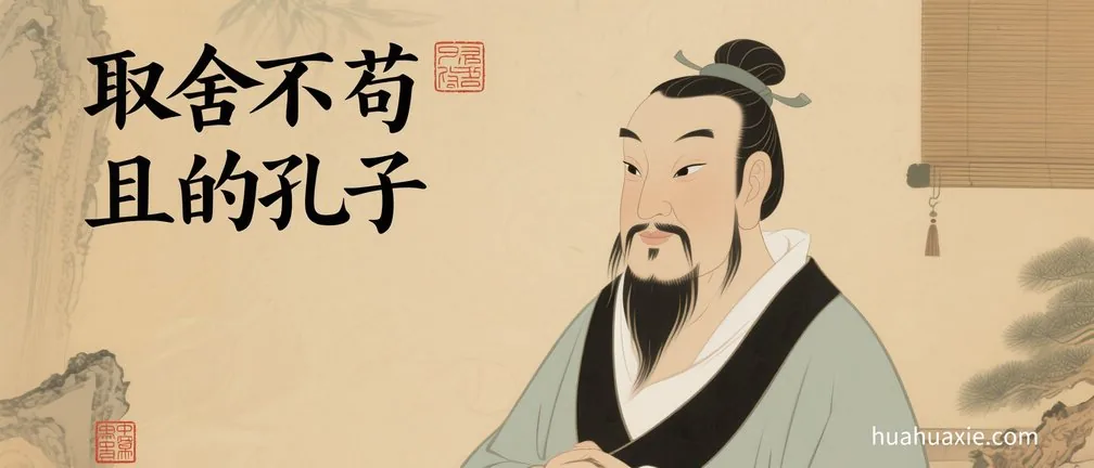 取舍不苟且的孔子