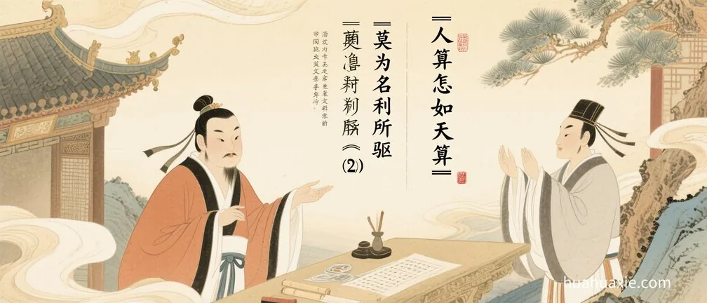 人算怎如天算　莫为名利所驱（2）