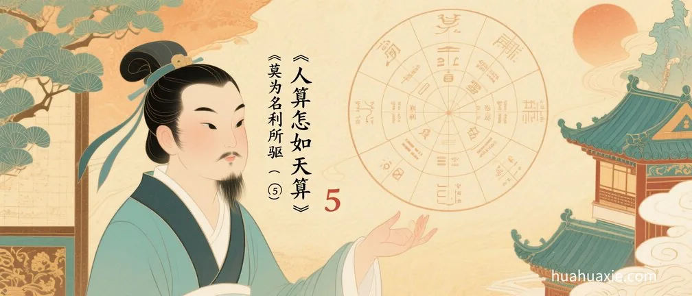 人算怎如天算　莫为名利所驱（5）