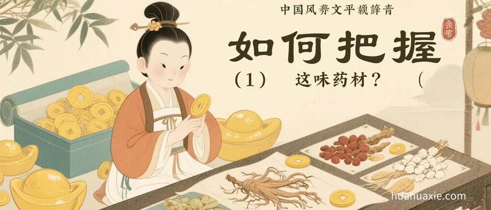 如何把握“金钱”这味药材？（1）