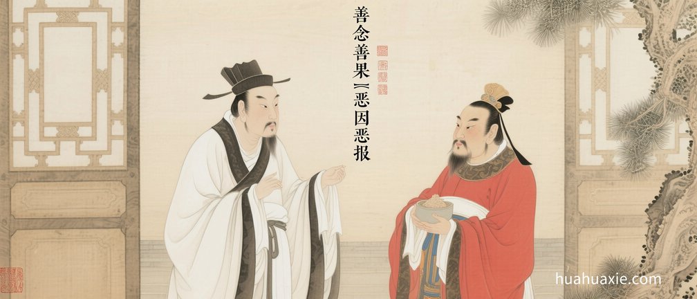 善念善果　恶因恶报