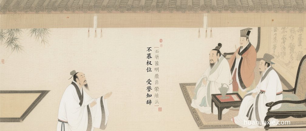 【神传文化】不慕权位　受誉知辞
