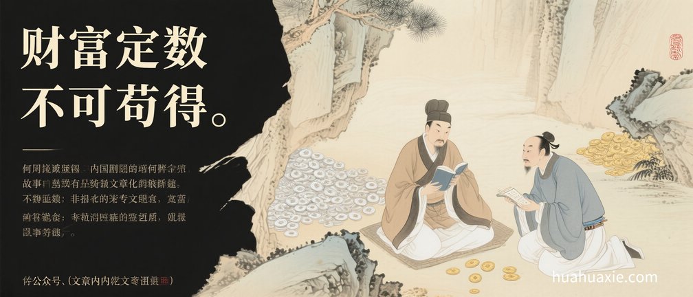 【神传文化】财富定数　不可苟得